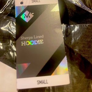 MEMBERS MARK SHERPA LINED HOODIE MENS SMALL